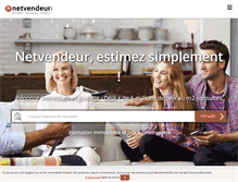 Tablet Screenshot of netvendeur.com